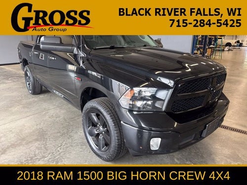 2018 RAM 1500 Big Horn Crew Cab 4x4 5'7" Box