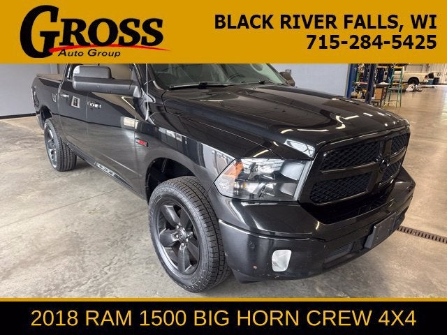 2018 RAM 1500 Big Horn Crew Cab 4x4 5'7" Box