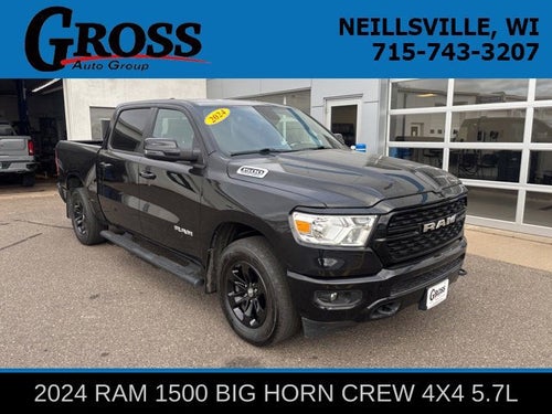 2024 RAM 1500 Big Horn Crew Cab 4x4 5'7" Box