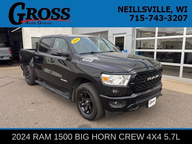 2024 RAM 1500 Big Horn Crew Cab 4x4 5'7" Box