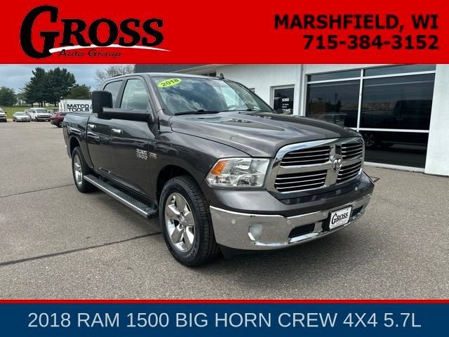 2018 RAM 1500 Big Horn Crew Cab 4x4 5'7" Box