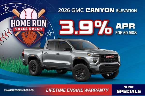 2026 GMC Canyon Elevation