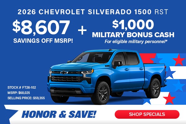 2026 Chevrolet Silverado 1500 RST
