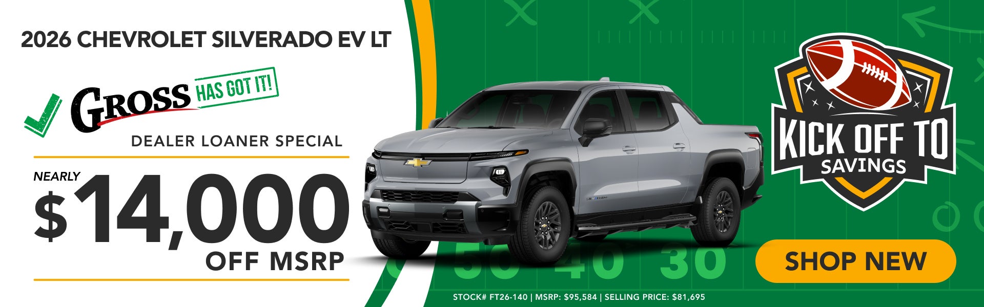 2026 CHEVROLET SILVERADO EV LT